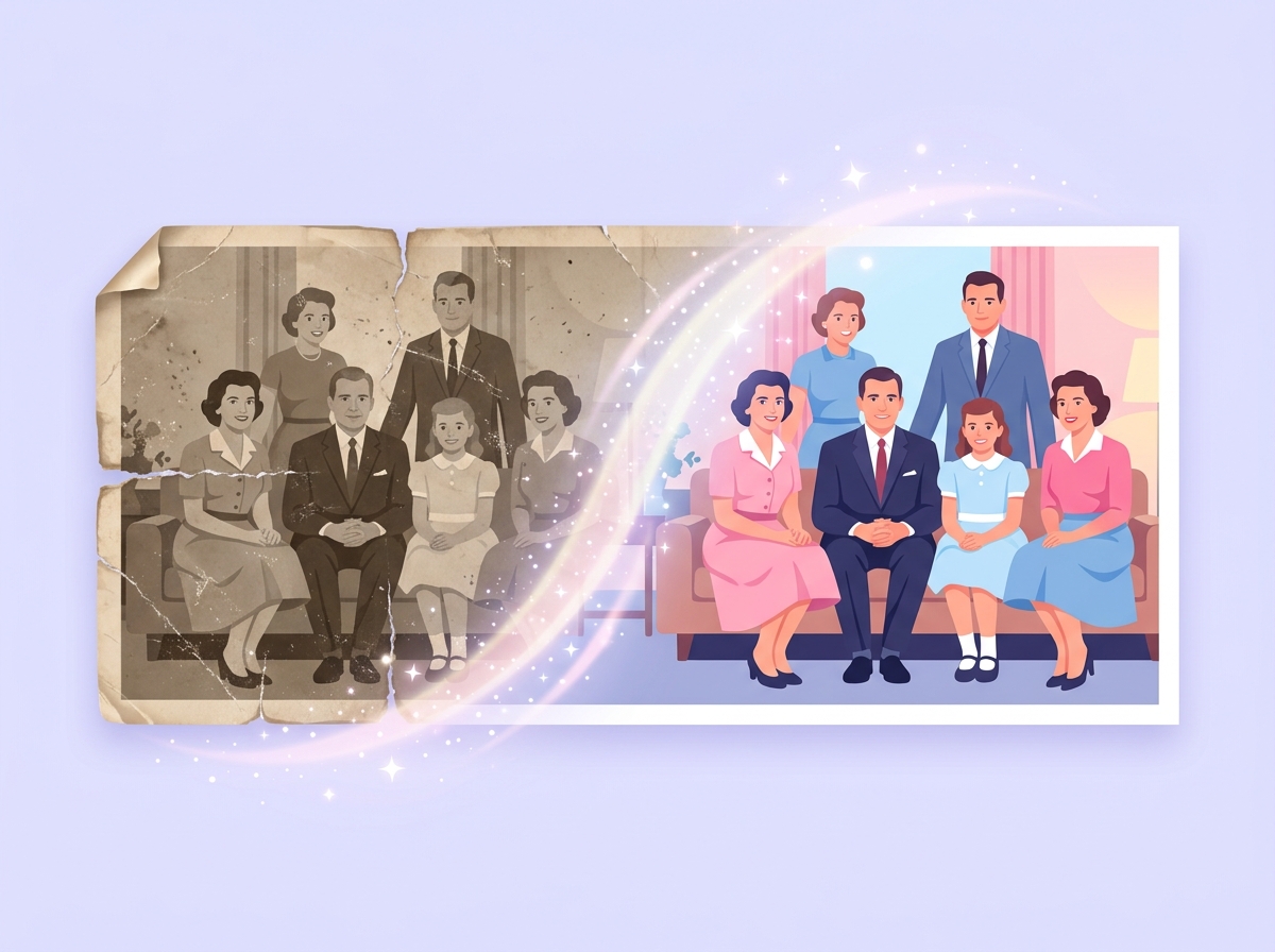 We restore the photo
